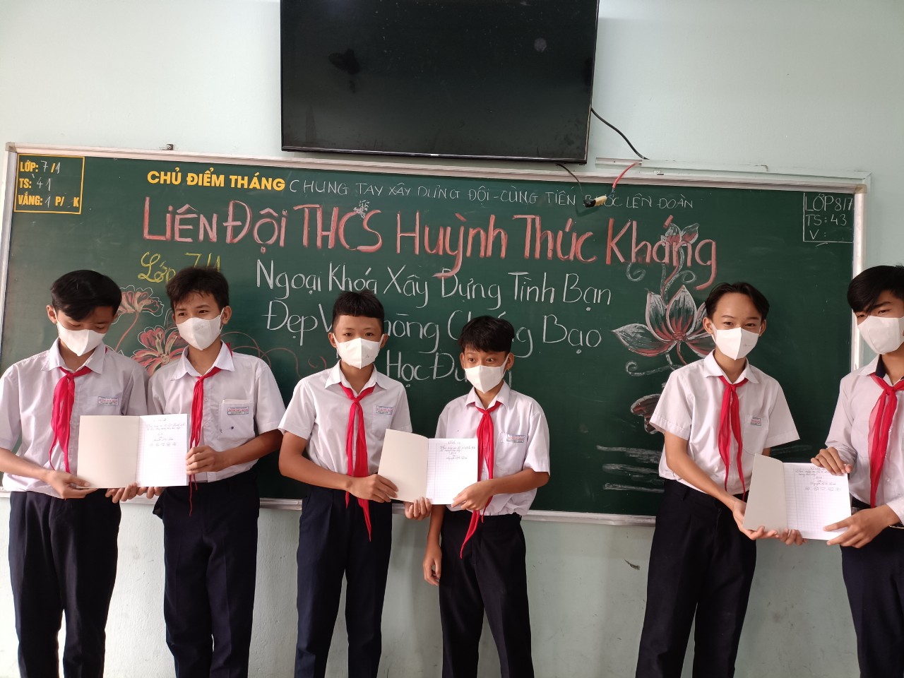 LIÊN ĐỘI TRƯỜNG THCS HUỲNH THÚC KHÁNG NGOẠI KHÓA "XÂY DỰNG TÌNH BẠN ĐẸP, NÓI KHÔNG VỚI BẠO LỰC HỌC ĐƯỜNG"